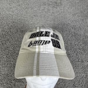 Dale Earnhardt Jr Hat Cap Strap Back Mens One Size Beige NASCAR Racing Chase